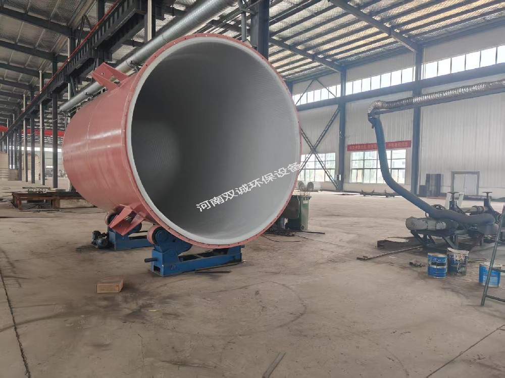 2025.06.15-河南某科技有限公司定制碳鋼襯塑儲(chǔ)罐發(fā)貨